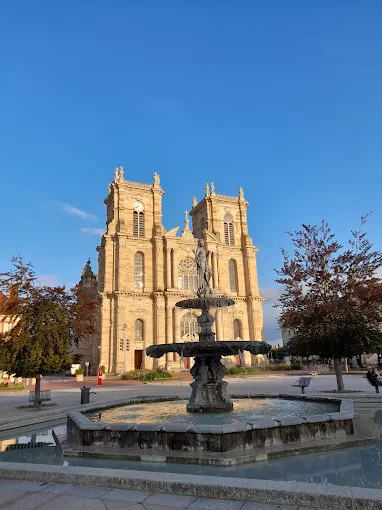 Vue de la ville de Vitry-le-François dans la Marne (51300)
